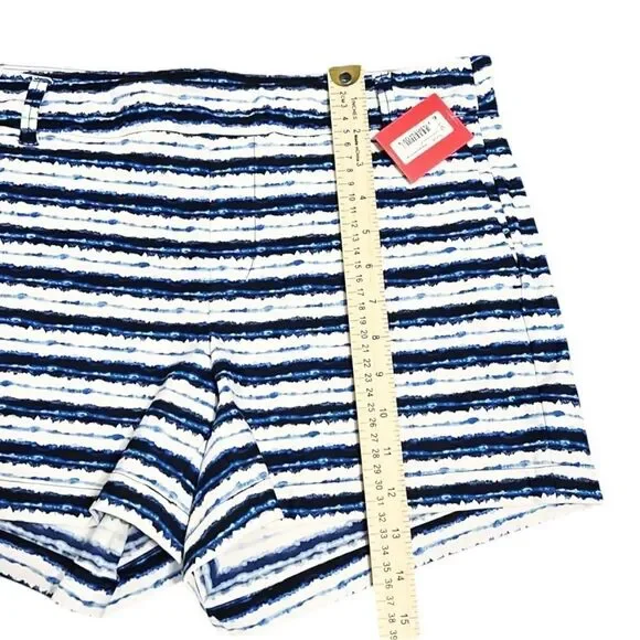 New Spanx Sunshine Short in Blue Painted Stripe 6” 3X - Picture 7 of 8